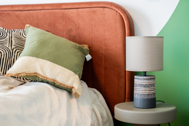 Perna decorativa din bumbac GREENYBEL, 40 x 40 cm