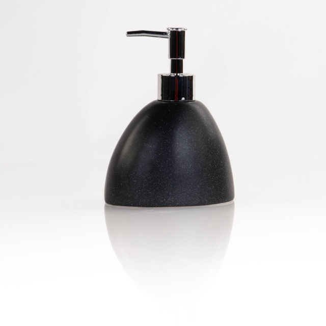 Dispenser sapun lichid MINERAL, Ceramica, Negru