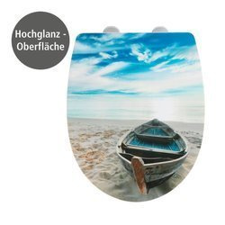 Capac WC BOAT lacuit, Termoplast, WENKO