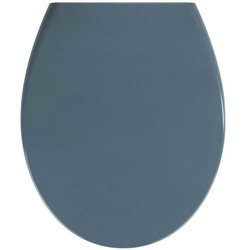 Toaletă SAMOS - Duroplast, cu închidere lentă, WENKO, albastru închis