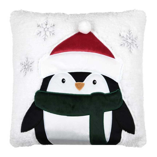 Perna de Crăciun cu pinguin, EDGAR, 40 x 40 cm