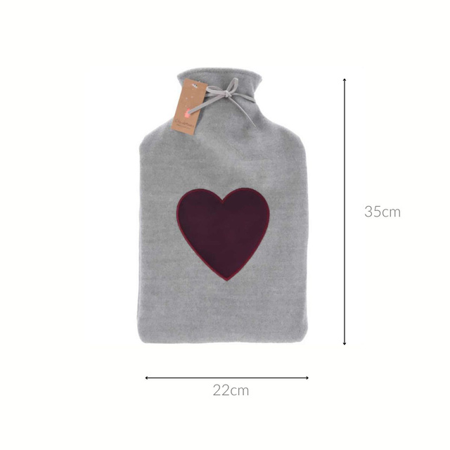 Husă pentru sticla cu apă caldă din tricot, 35 cm