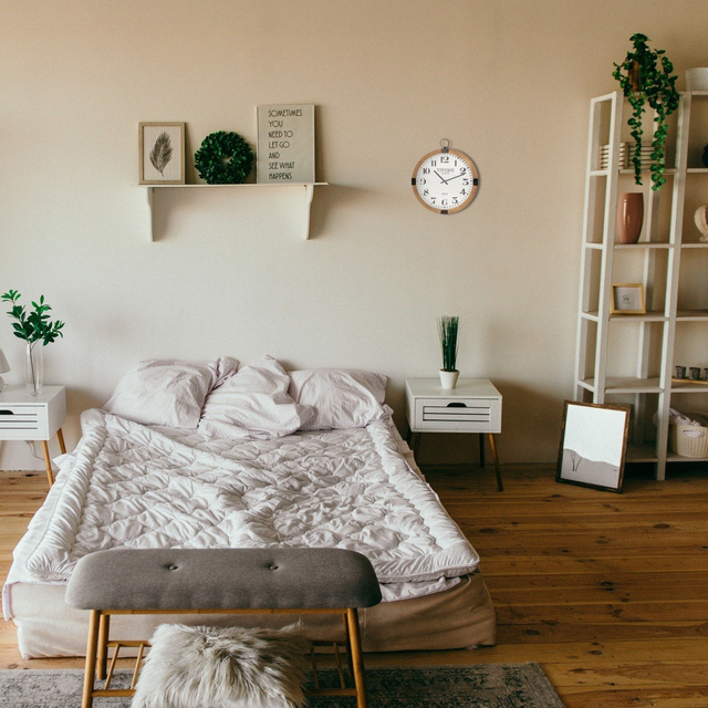 Ceas de perete vintage silențios, un ceas pentru bucătărie, living, ușor de citit, Ø 38 cm