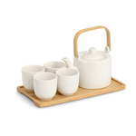 Set de ceai japonez TAVERO, ceramică, 6 piese