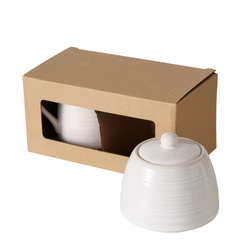 Set ceramică JONAH, zahăr și ulcior de lapte