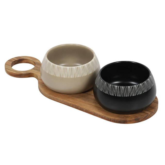 Boluri pentru gustări RORI, 2 bucăți + tavă