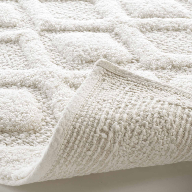 Covor de baie NEMESIS, 100% bumbac, ecru, 50 x 80 cm