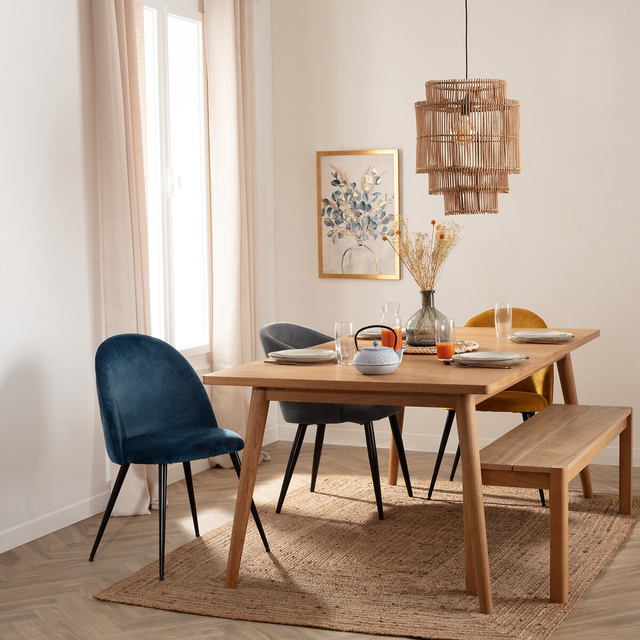 Scaun de sufragerie tapitat SLANO