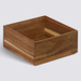 Organizerul pătrat din lemn TIDY SMART, 15 x 15 x 7 cm