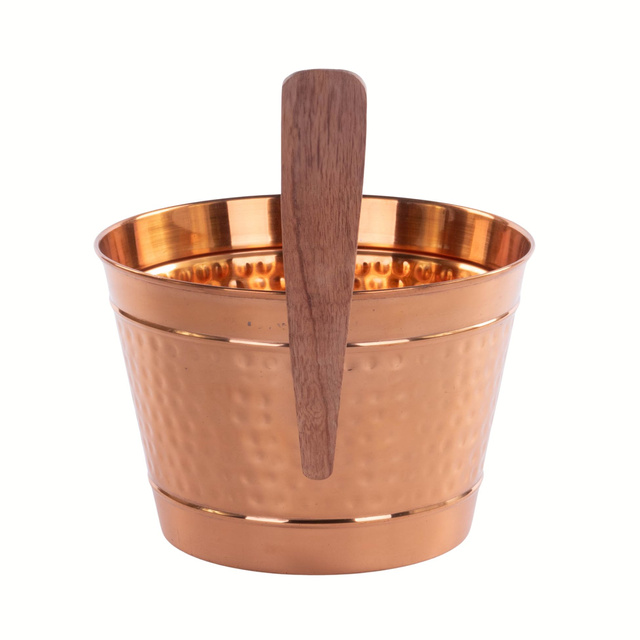 Găleată saună din cupru, 4 l