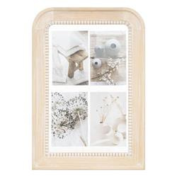 Rama foto multipla Elena, lemn de pin, pentru 4 fotografii, 31 x 44 cm