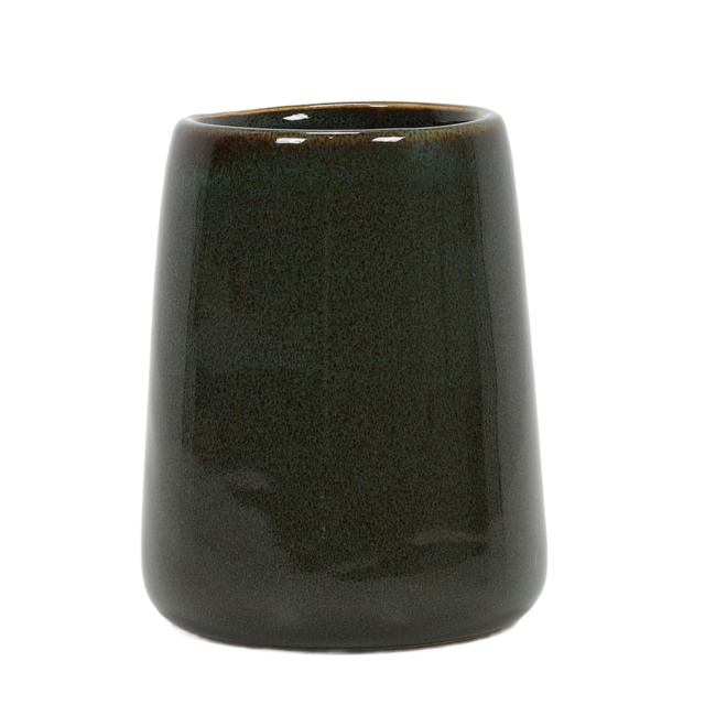 Suport periuță de dinți GREEN HARMONY, Ø 9 cm, ceramică