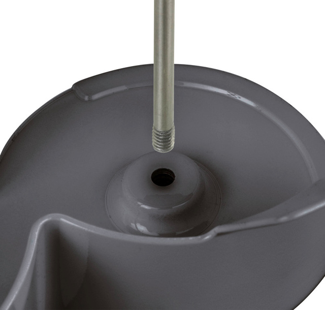 Suport scurgere si uscare sticle FILIA, 29 x 27 x 12,5 cm, Negru, WENKO