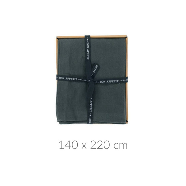 Fata de masa din bumbac pentru masa dreptunghiulara, 140 x 220 cm