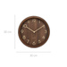 Ceas de perete PURE lemn de pin, Ø 30 cm
