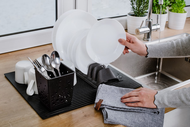 Suport farfurii, capace, 30 x 13 cm, BIO