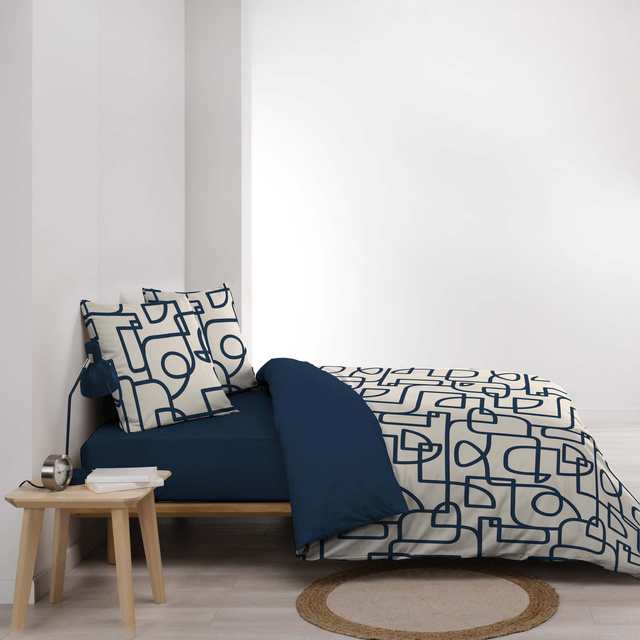 Set lenjerie de pat bumbac LABYRINTHE, 240 x 220 cm