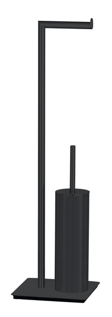 Suport pentru perie toaleta cu suport hartie 2in1 RECCO