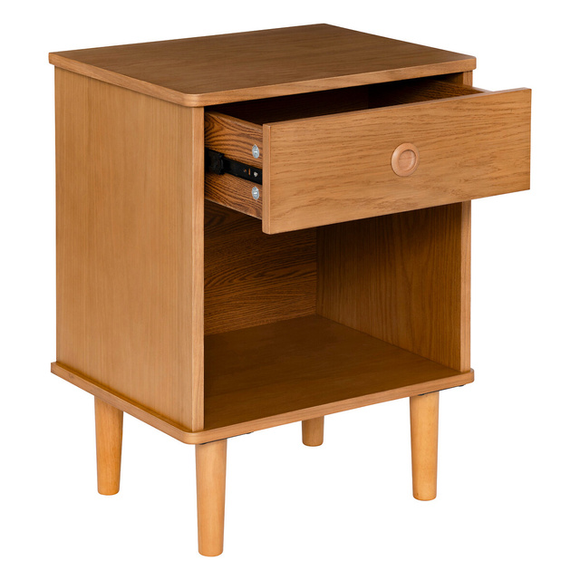 Noptiera cu compartiment depozitare si sertar CHARLIE, 44,5 x 35 x 61 cm