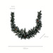 Ghirlandă de Crăciun cu efect de zăpadă, 180 cm