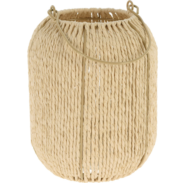 Felinar tesut cu maner, 22 cm