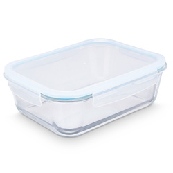 Recipient alimentar ermetic din sticlă LUNCH BOX, 1,5 l