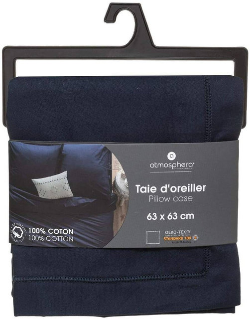 Fata de pernă din bumbac, 63 x 63 cm