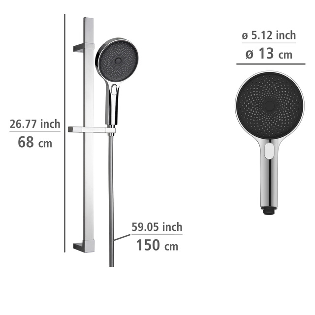 Set de dus, cu functie de economisire a apei, WENKO