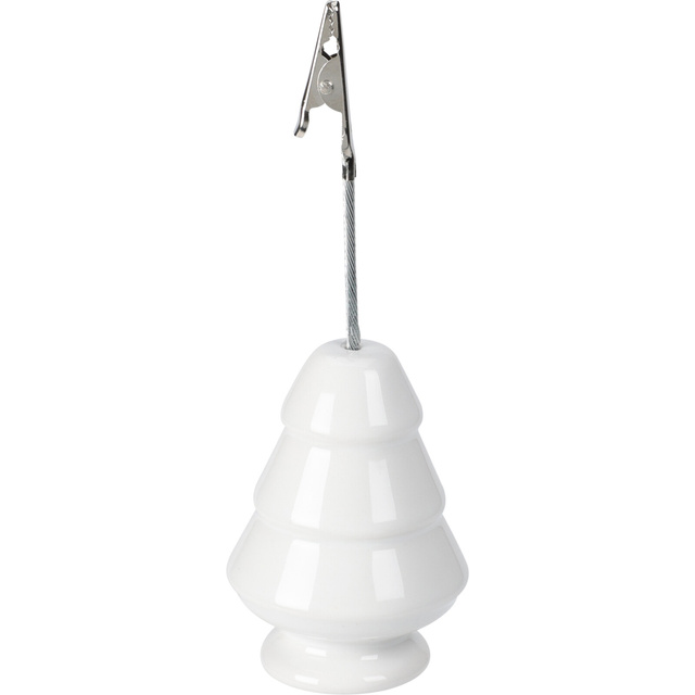 Brad decorativ, suport note, 13 cm