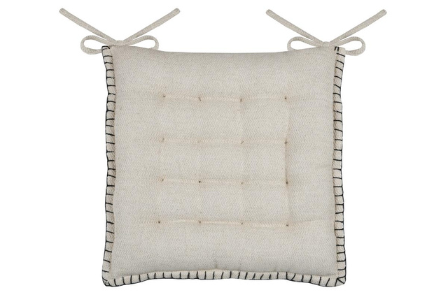 Perna scaun matlasata, legata, ALINE, 38 x 38 cm