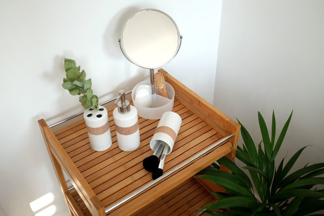 Oglindă cosmetică, Argintiu, 35x17 cm, ZELLER