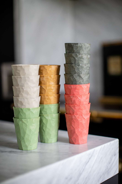 Pahare din plastic reutilizabile CLUB S 2.0, 250 ml, 4 bucati, KOZIOL