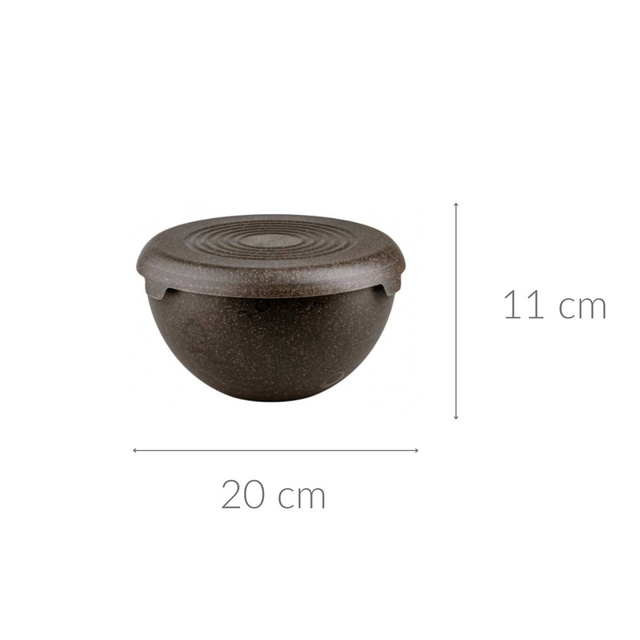 Bol cu capac, 1,5l, BIO