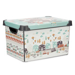 Cutie pentru jucării cu capac BEEP BEEP, 22 l