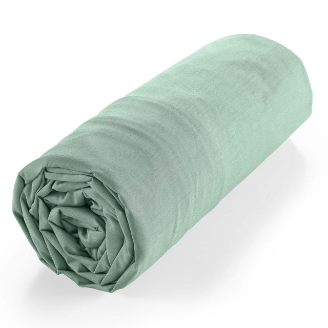 Cearceaf din bumbac organic, BIOLINA, 140 x 190 cm