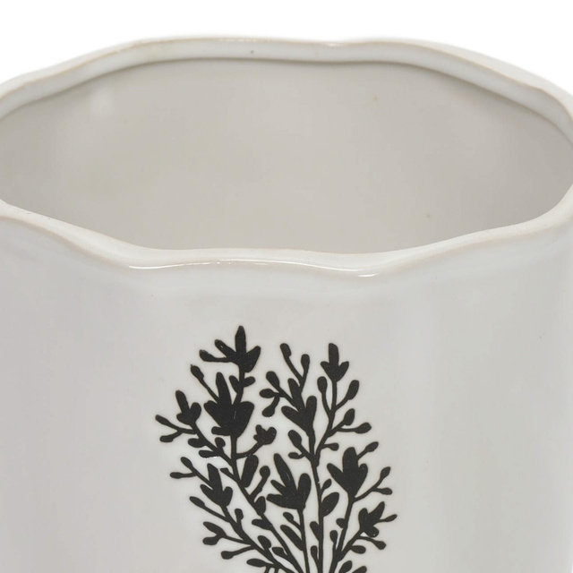 Capac pentru ghiveci din ceramica, Ø 15 cm