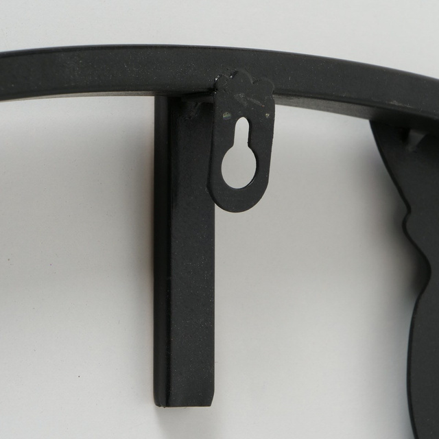 Ceas de perete Union, metal cu limbile aurii