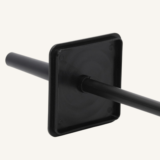 Suport pentru hârtie igienică cu perie de toaletă BALVO