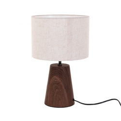Lampa de masa cu abajur din stofa, 23 x 36 cm