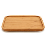 Blat de servire pentru gustari, patrat, bambus