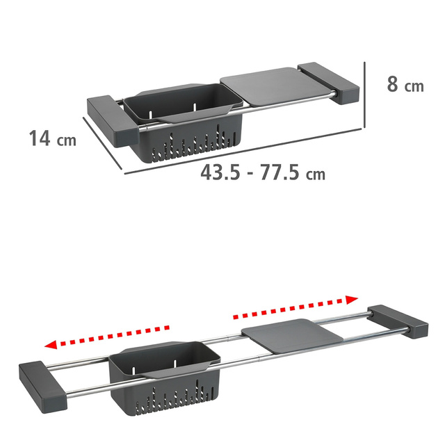 Uscător de legume CAMI cu tăiere, telescopic, 2in1, WENKO