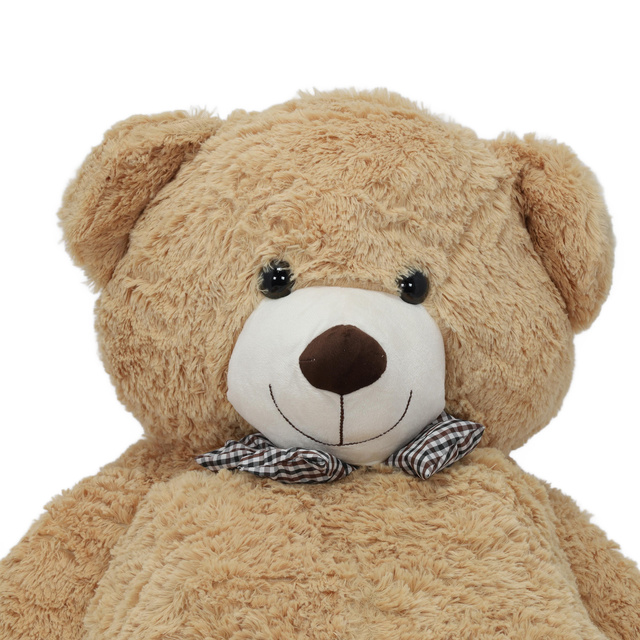 Urs mare cu fundiță TETI, 120 cm