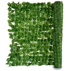 Husa gard viu artificial pentru balcon, 1 x 3 m