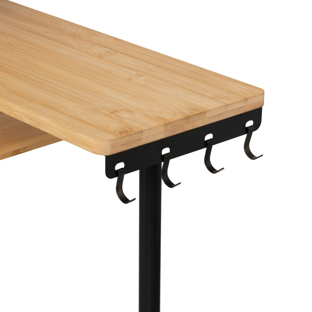 Raft de colț SMART, 3 niveluri, 43 x 43 x 38 cm