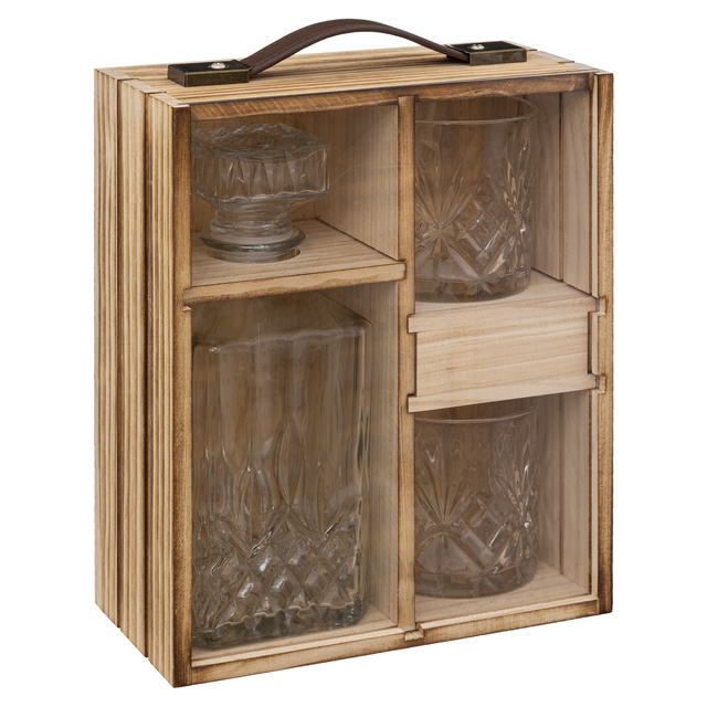 Set pentru whiskey, 4 bucati