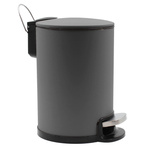 Coș de gunoi de baie cu închidere moale, 3 l, METALINE