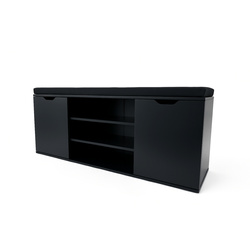 Dulap pentru pantofi cu loc de șezut PORTA, 103 x 30 x 46 cm