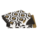 Set de 3 prosoape de bucătărie TWISTED LIME, bumbac, 45 x 70 cm