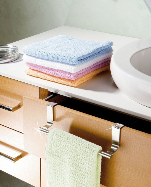 Suport telescopic pentru dulap - de bucătărie, de baie, 22-35 cm, WENKO, argintiu