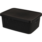 Recipient plastic cu capac inchis, 13 l